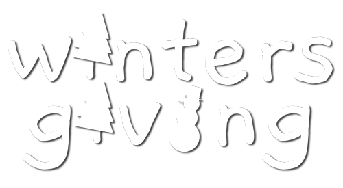 Wintersgiving logo, white